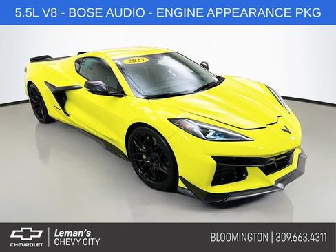 Used 2023 Chevrolet Corvette Z06 w/ Engine Appearance Package RWD image 1