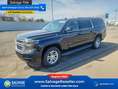 Used 2017 Chevrolet Suburban LT AWD/4WD image 1