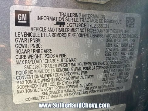 Used 2020 GMC Sierra 1500 Elevation image 49