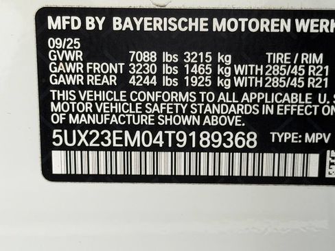 Used 2026 BMW X7 xDrive40i w/ M Sport Package AWD/4WD image 50
