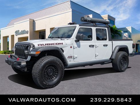 Used 2021 Jeep Gladiator Rubicon w/ LED Lighting Group AWD/4WD image 1