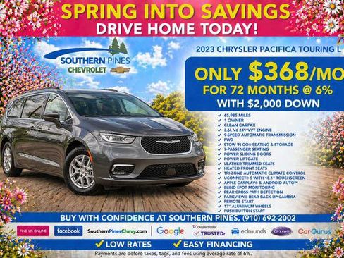 Used 2023 Chrysler Pacifica Touring-L FWD image 6