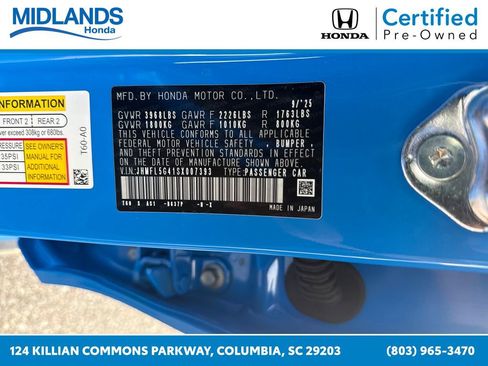 Used 2025 Honda Civic Type R image 31