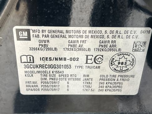 Used 2016 Chevrolet Silverado 1500 LT image 27