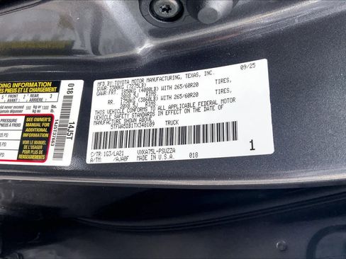 Used 2026 Toyota Tundra Platinum w/ TRD Off-Road Package AWD/4WD image 33