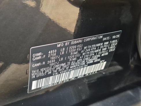 Certified 2025 Subaru Outback Limited AWD/4WD image 25