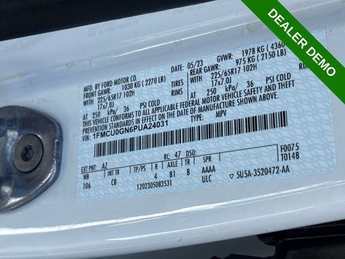 Used 2023 Ford Escape Active w/ Tech Pack #2 FWD image 26