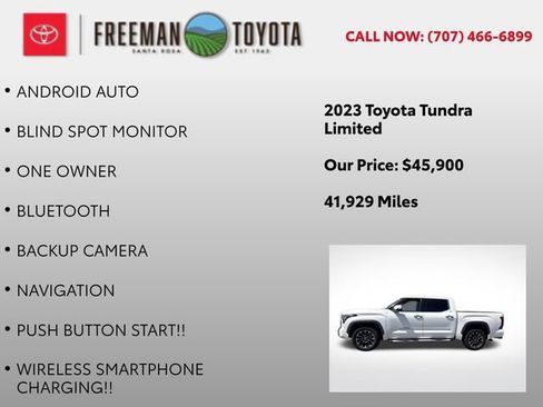 Used 2023 Toyota Tundra Limited RWD image 9