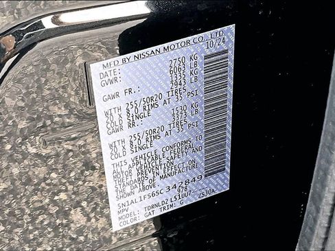 Certified 2025 INFINITI QX60 Luxe AWD/4WD image 47