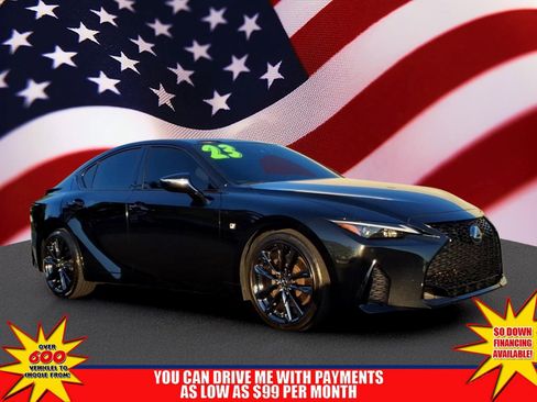 Certified 2023 Lexus IS 350 F Sport w/ Memory Package RWD image 1