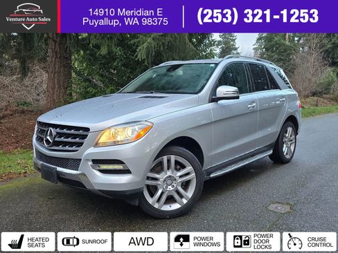 Used 2014 Mercedes-Benz ML 350 ML 350 4MATIC Sport Utility 4D image 1