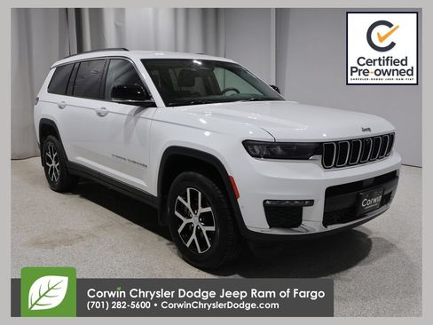 Certified 2023 Jeep Grand Cherokee L Limited w/ Luxury Tech Group II AWD/4WD image 1