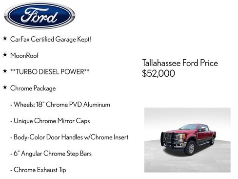 Used 2017 Ford F250 Lariat w/ Chrome Package image 7