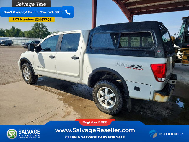 Used 2011 Nissan Titan PRO-4X w/ Pro-4x Luxury Pkg AWD/4WD image 3