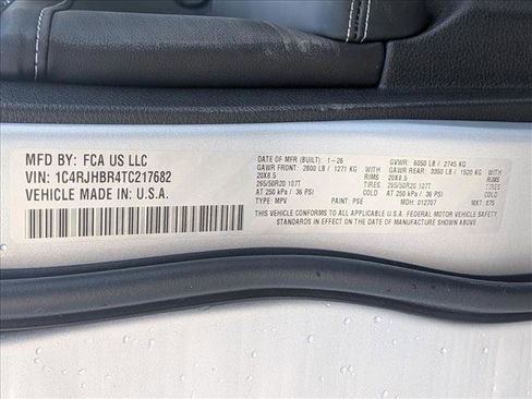 New 2026 Jeep Grand Cherokee Limited Reserve image 19