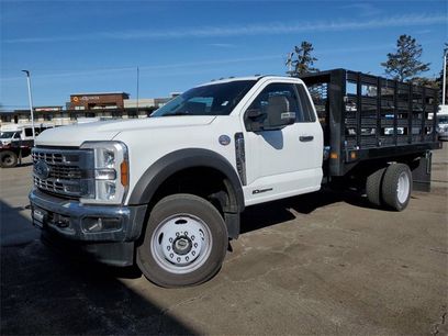 New 2024 Ford F550 4x4 Regular Cab Super Duty w/ Snow Plow Prep Package