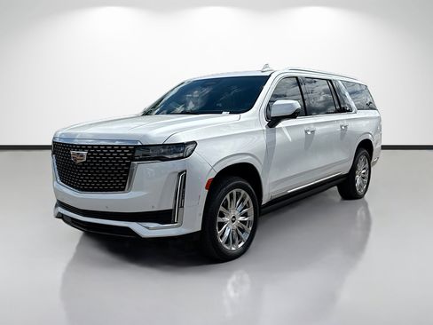 Used 2021 Cadillac Escalade ESV Premium Luxury w/ Driver Assist Tech Package AWD/4WD image 1