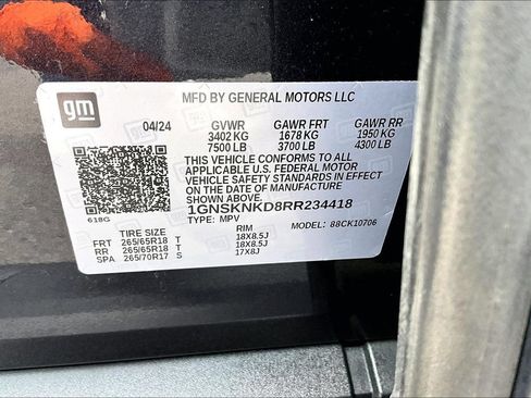 Used 2024 Chevrolet Tahoe LT AWD/4WD image 21