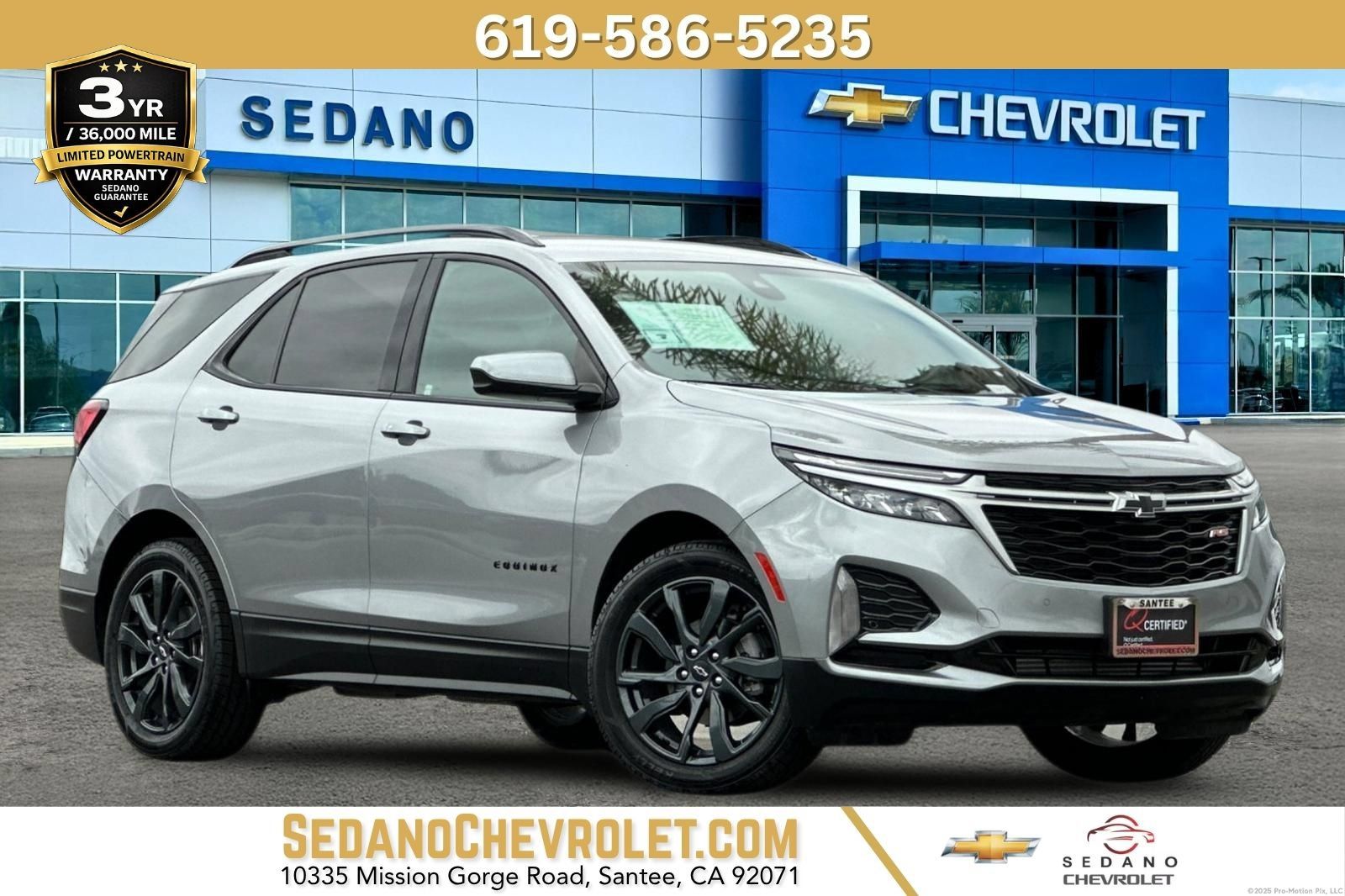 Used 2023 Chevrolet Equinox RS FWD image 1