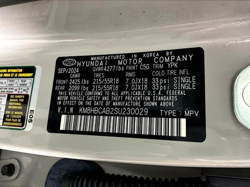 Used 2025 Hyundai Kona SEL AWD/4WD image 19