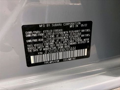 Used 2022 Subaru Crosstrek 2.5i Sport w/ Moonroof Package AWD/4WD image 37