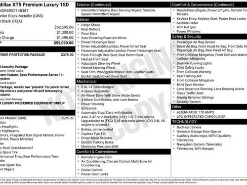 New 2025 Cadillac XT5 Premium Luxury image 9