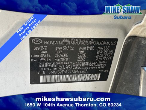 Used 2021 Hyundai Santa Fe SEL image 15