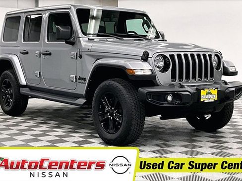Used 2021 Jeep Wrangler Unlimited Sahara image 1