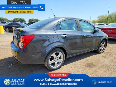 Used 2014 Chevrolet Sonic LTZ FWD image 4
