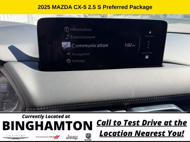 Used 2025 MAZDA CX-5 AWD 2.5 S w/ Preferred Package image 13