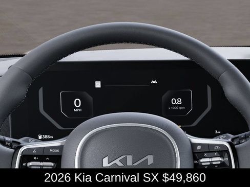 New 2026 Kia Carnival SX w/ SX Dark Edition Package FWD image 21