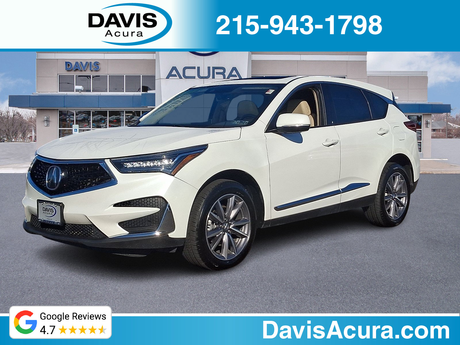 Used 2021 Acura RDX w/ Technology Package AWD/4WD image 1