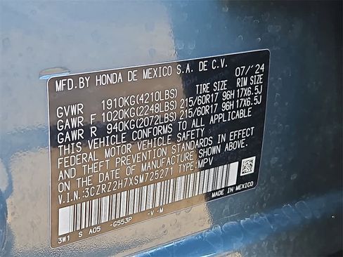 Used 2025 Honda HR-V EX-L image 20