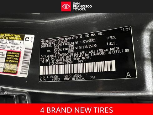 Used 2022 Toyota Highlander Platinum AWD/4WD image 43