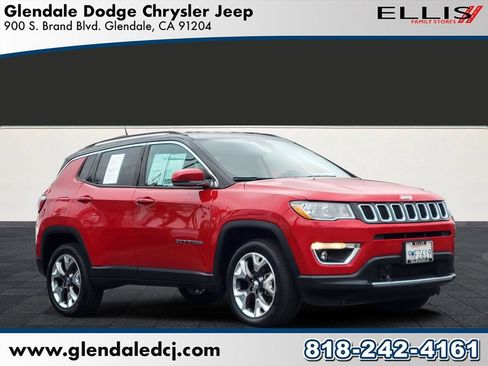 Used 2021 Jeep Compass Limited AWD/4WD image 1
