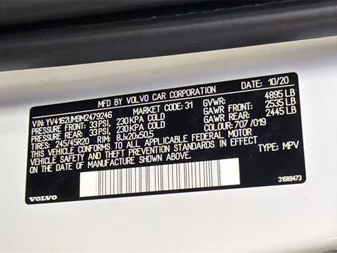 Used 2021 Volvo XC40 T5 R-Design w/ Advanced Package image 32