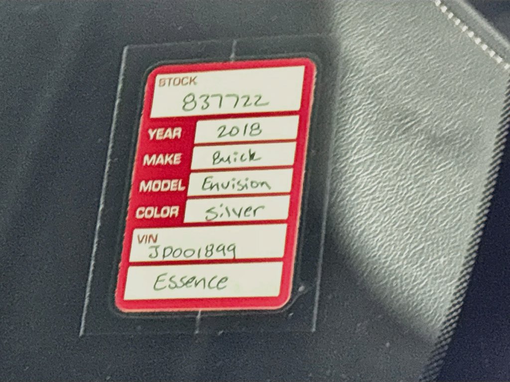 Used 2018 Buick Envision Essence AWD/4WD image 25