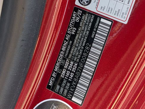 Certified 2022 Mercedes-Benz SL 55 AMG AMG 55 image 35