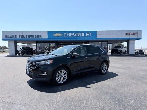 Used 2020 Ford Edge Titanium w/ Cargo Accessory Package FWD image 1