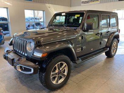Used 2021 Jeep Wrangler Unlimited Sahara w/ Uconnect 4C Nav & Sound Group