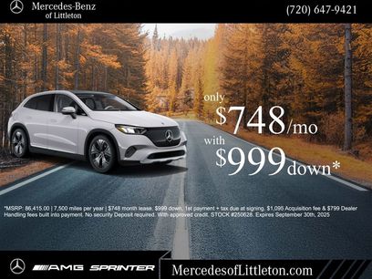 New 2025 Mercedes-Benz EQE 350+ 4MATIC SUV
