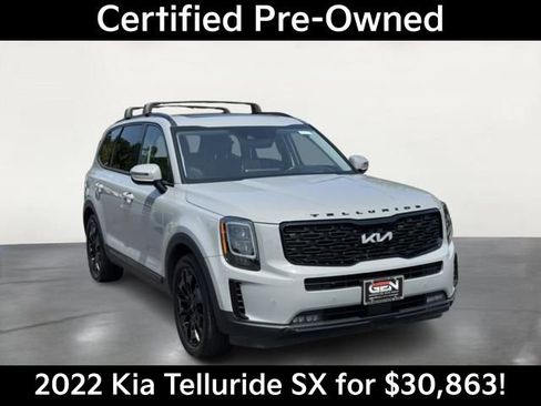 Used 2022 Kia Telluride SX w/ SX Prestige Package AWD/4WD image 1