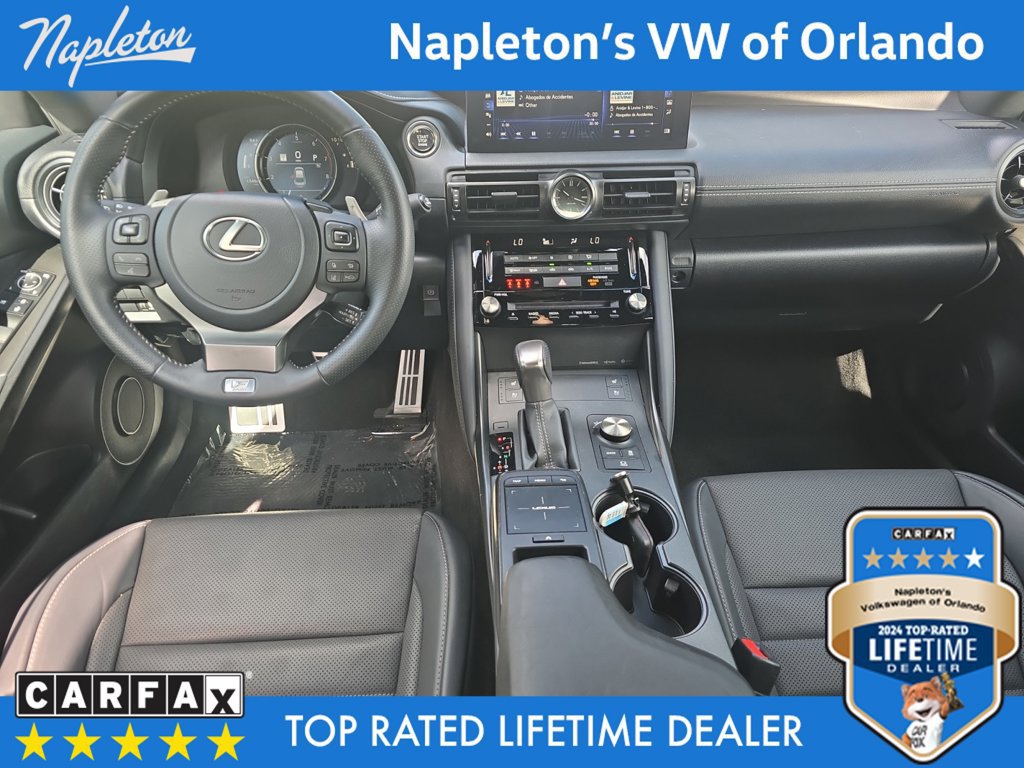 Used 2025 Lexus IS 350 F Sport w/ Navigation Package RWD image 11