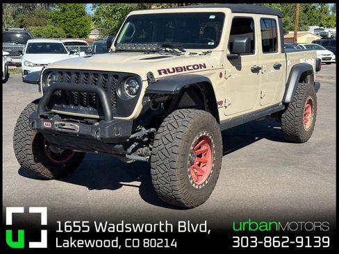 Used 2022 Jeep Gladiator Rubicon w/ Cold Weather Group AWD/4WD image 1