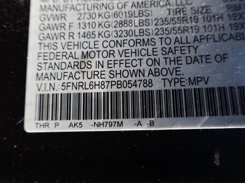 Certified 2023 Honda Odyssey Touring image 13