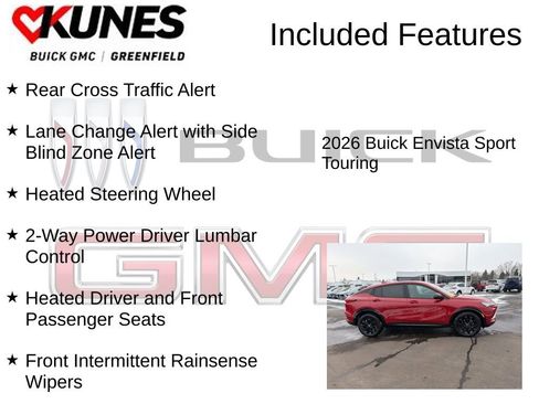New 2026 Buick Envista Sport Touring w/ Convenience I Package FWD image 4