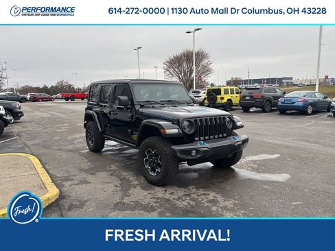 Used 2023 Jeep Wrangler Unlimited Rubicon 4xe w/ Cold Weather Group image 1