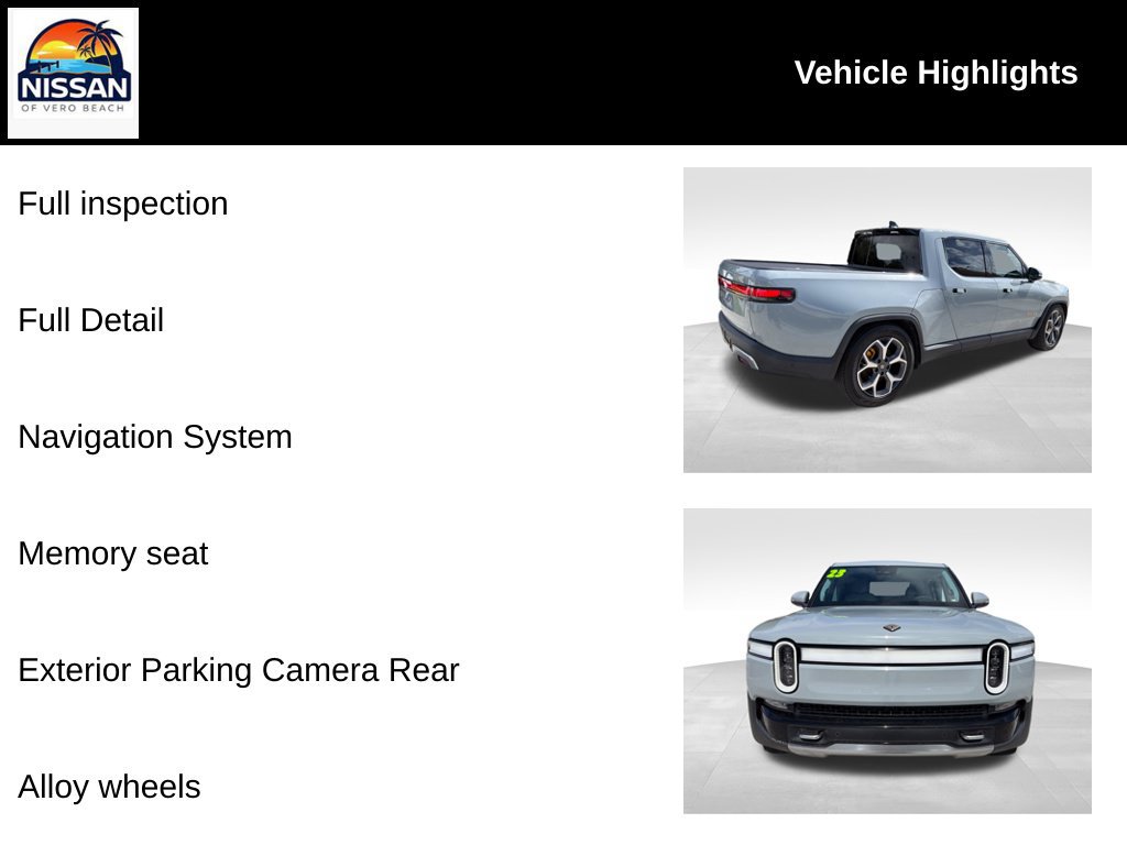 Used 2023 Rivian R1T Adventure Quad AWD/4WD image 18