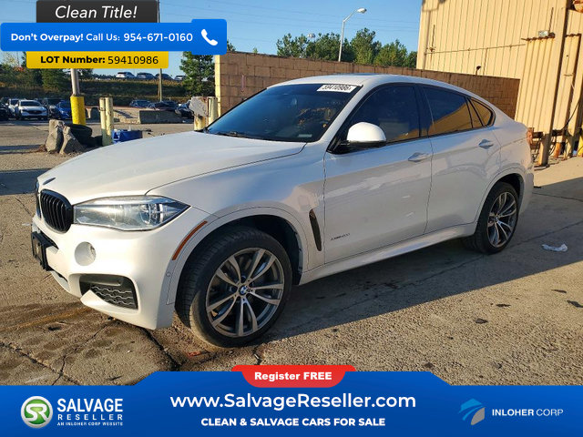 Used 2018 BMW X6 xDrive50i AWD/4WD image 1