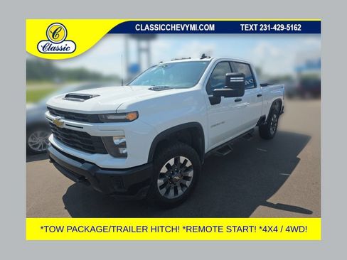 Used 2024 Chevrolet Silverado 2500 Custom w/ Custom Convenience Package AWD/4WD image 1